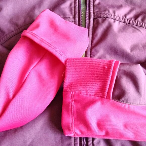 New Balance Purple Waterproof Lightweight Zippered Jacket NWOT Ladies LARGE - Picture 5 of 13